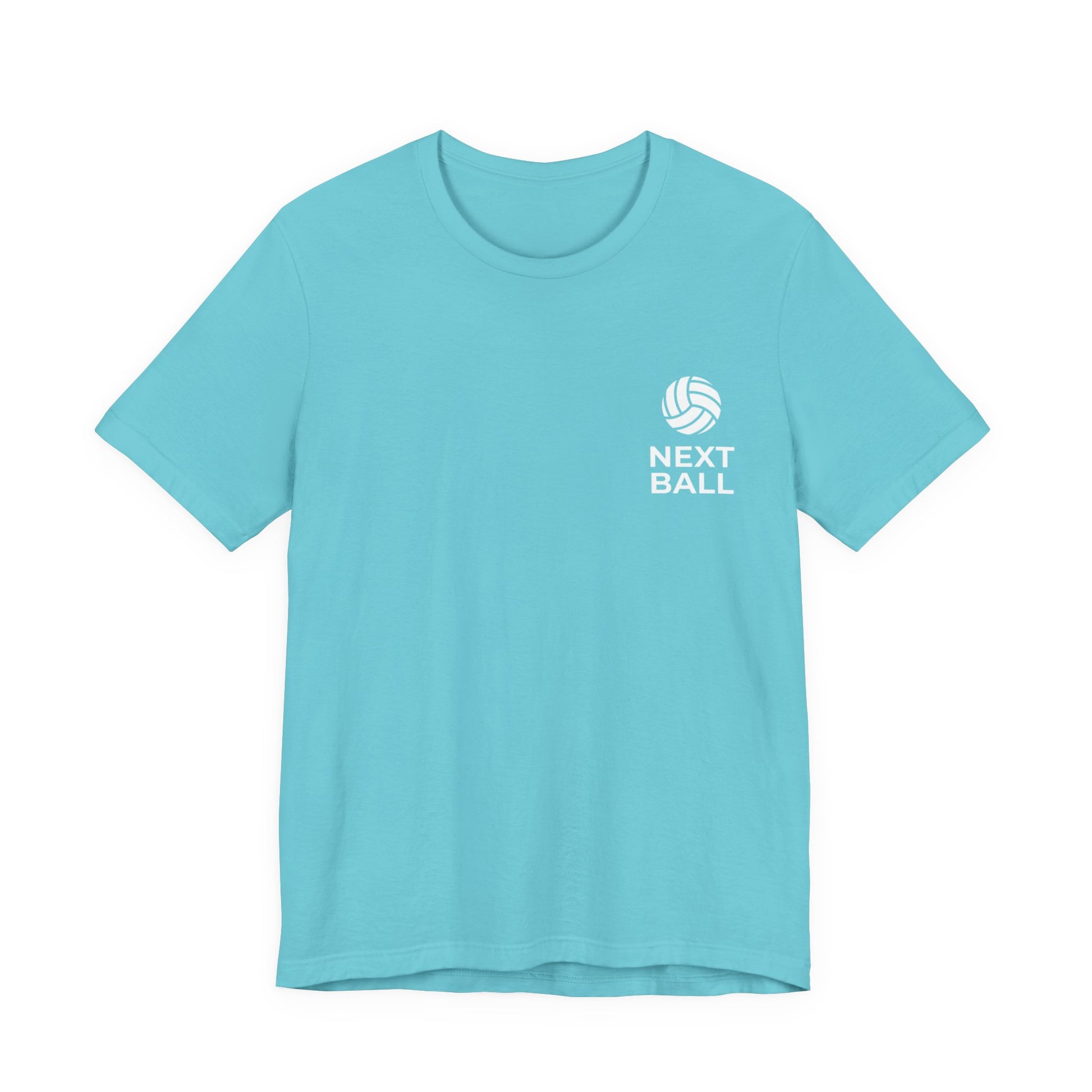 Next ball front and back volleyball mindset shirt