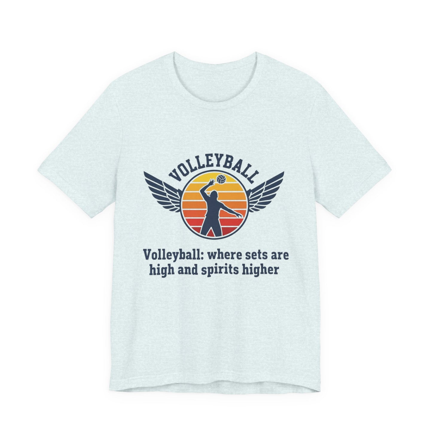 Setter themed volleyball t-shirt