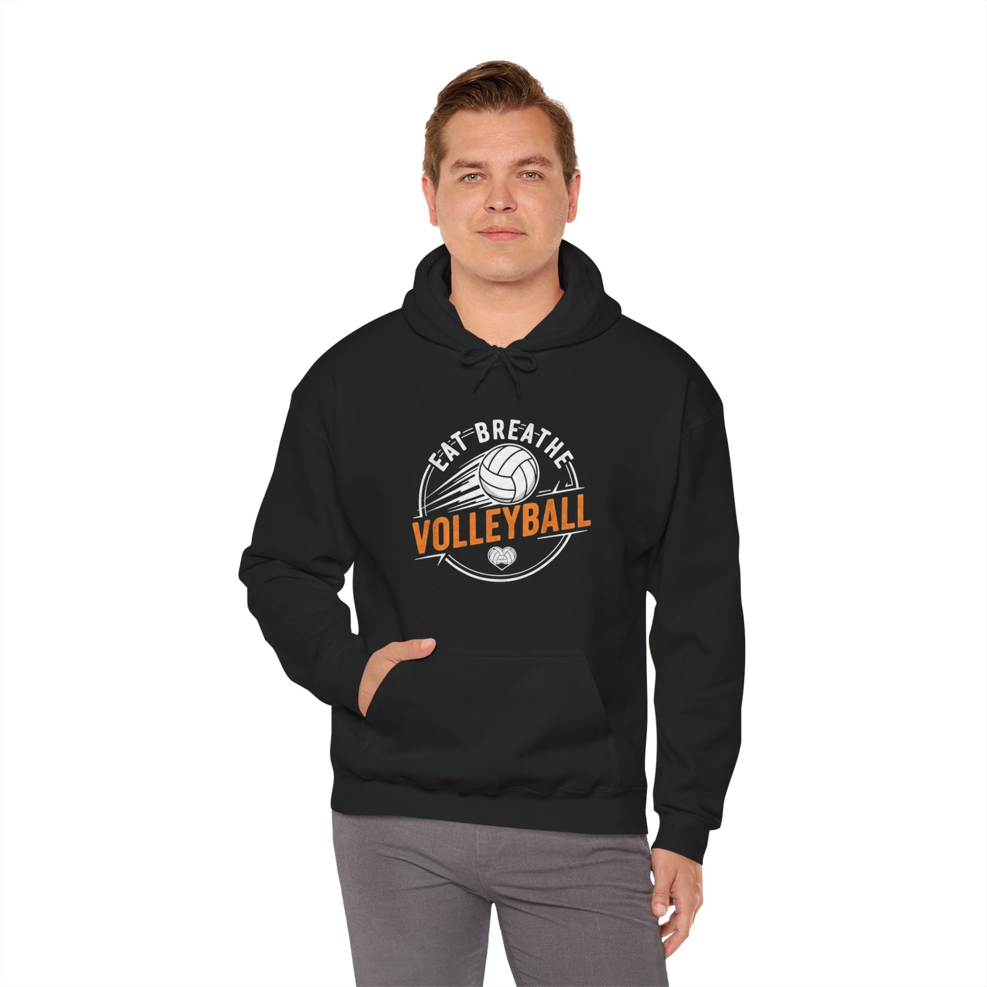 Volleyball graphic hoodie for players