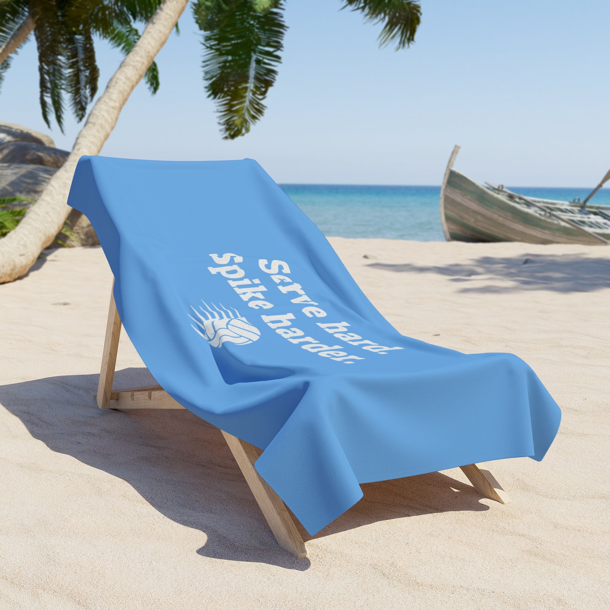 Volleyball quote towel for players