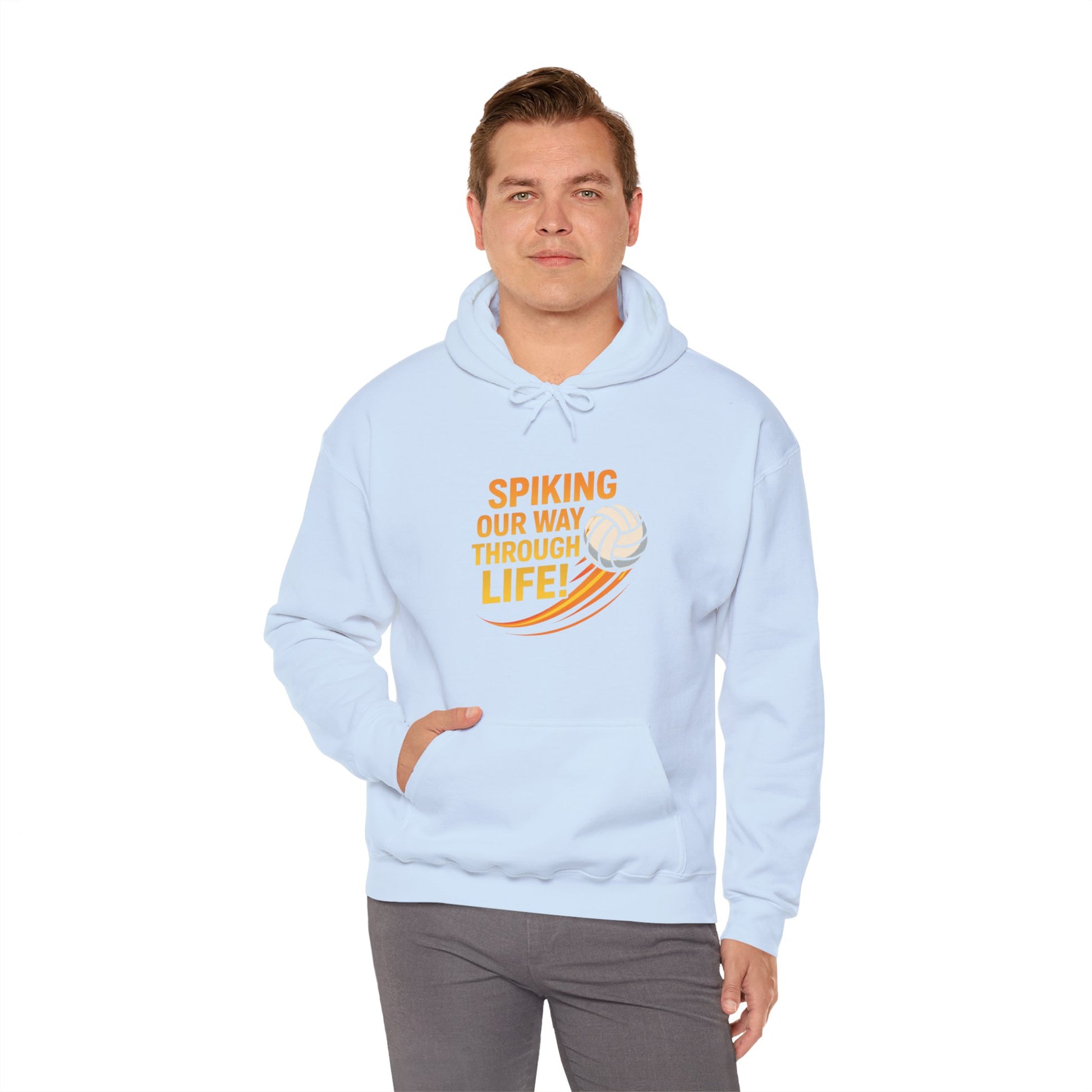 Cozy volleyball lover hoodie