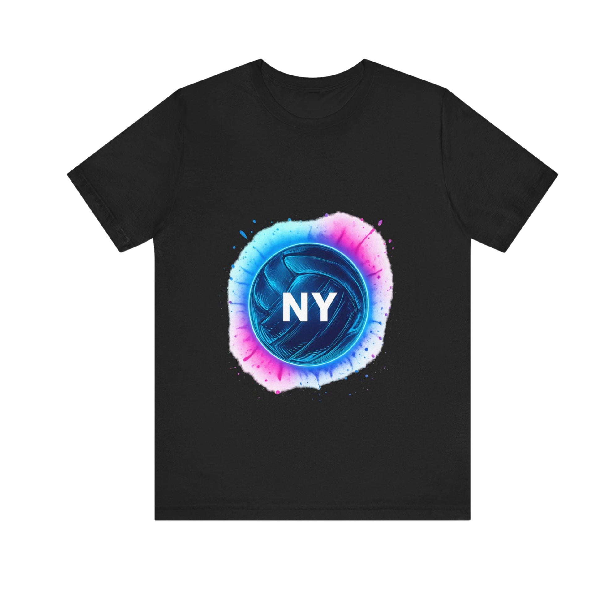 Unisex athletic volleyball shirt inspired by NYC style