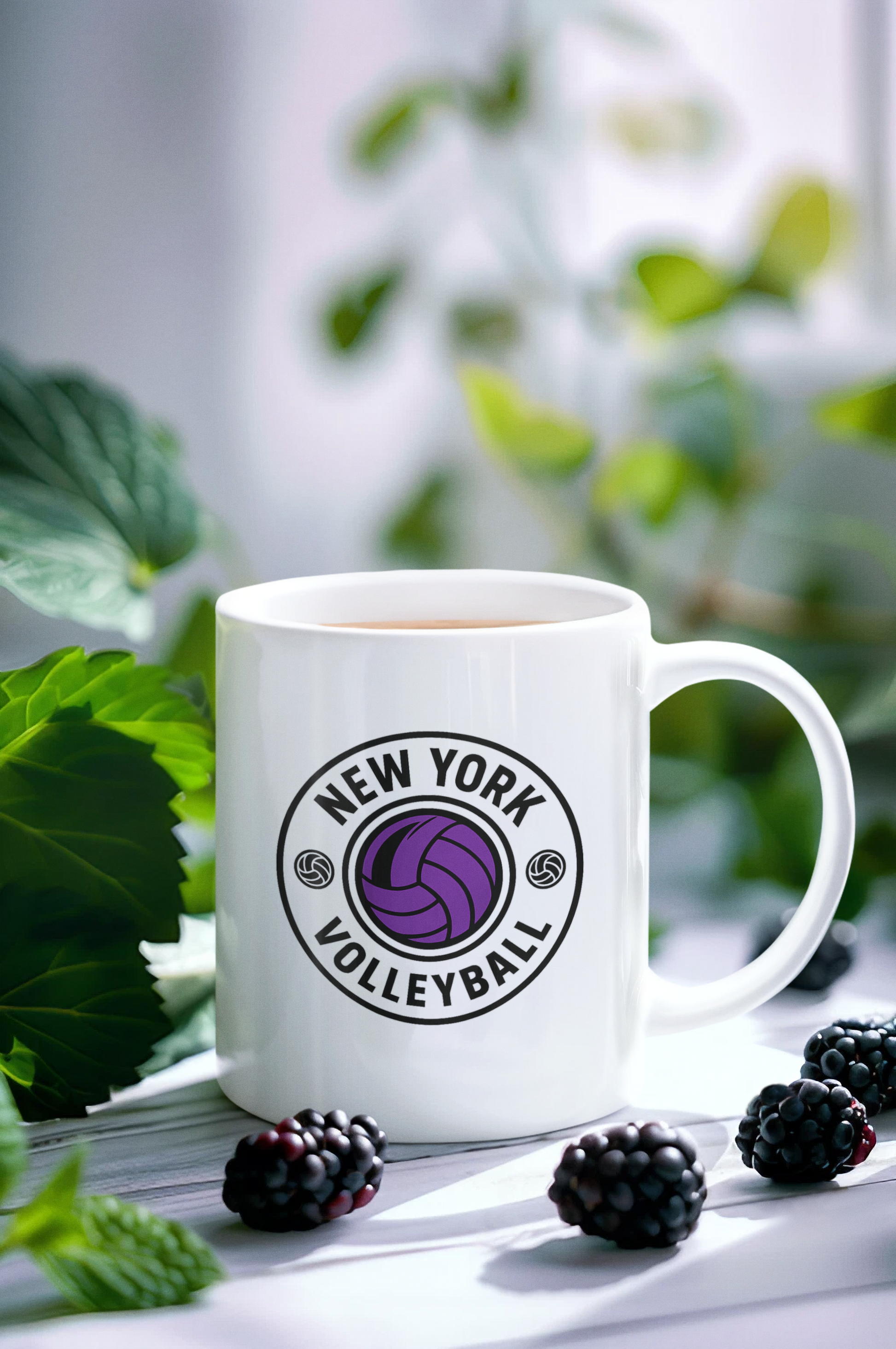 New York Volleyball coffee mug