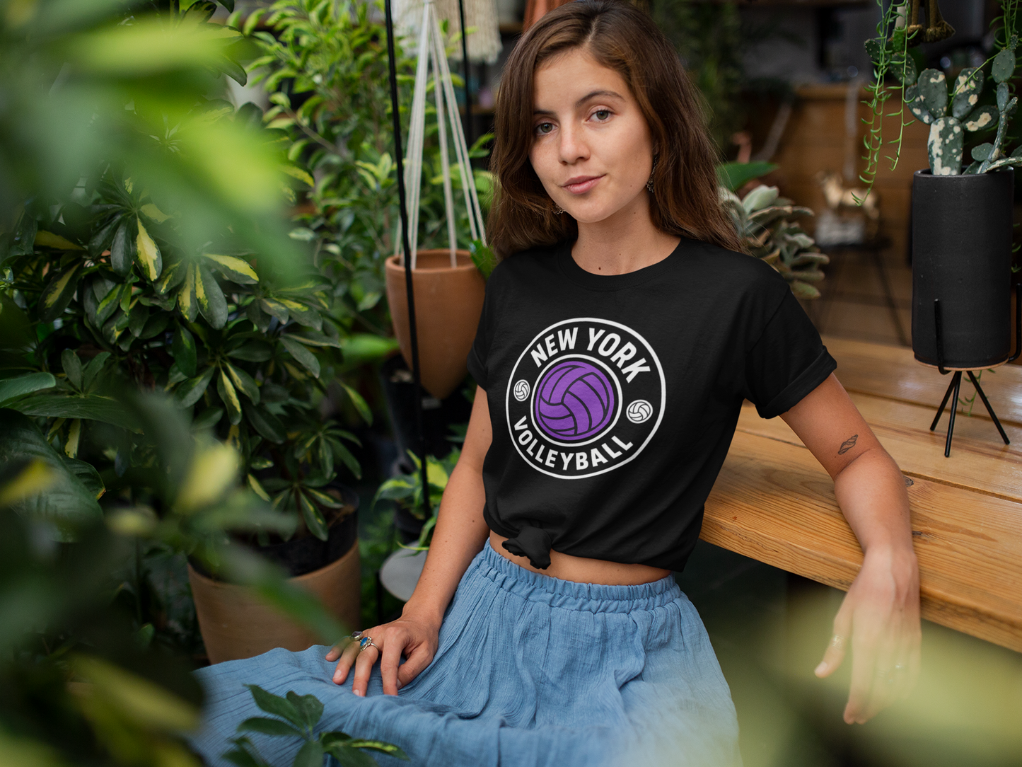 Volleyball logo shirt