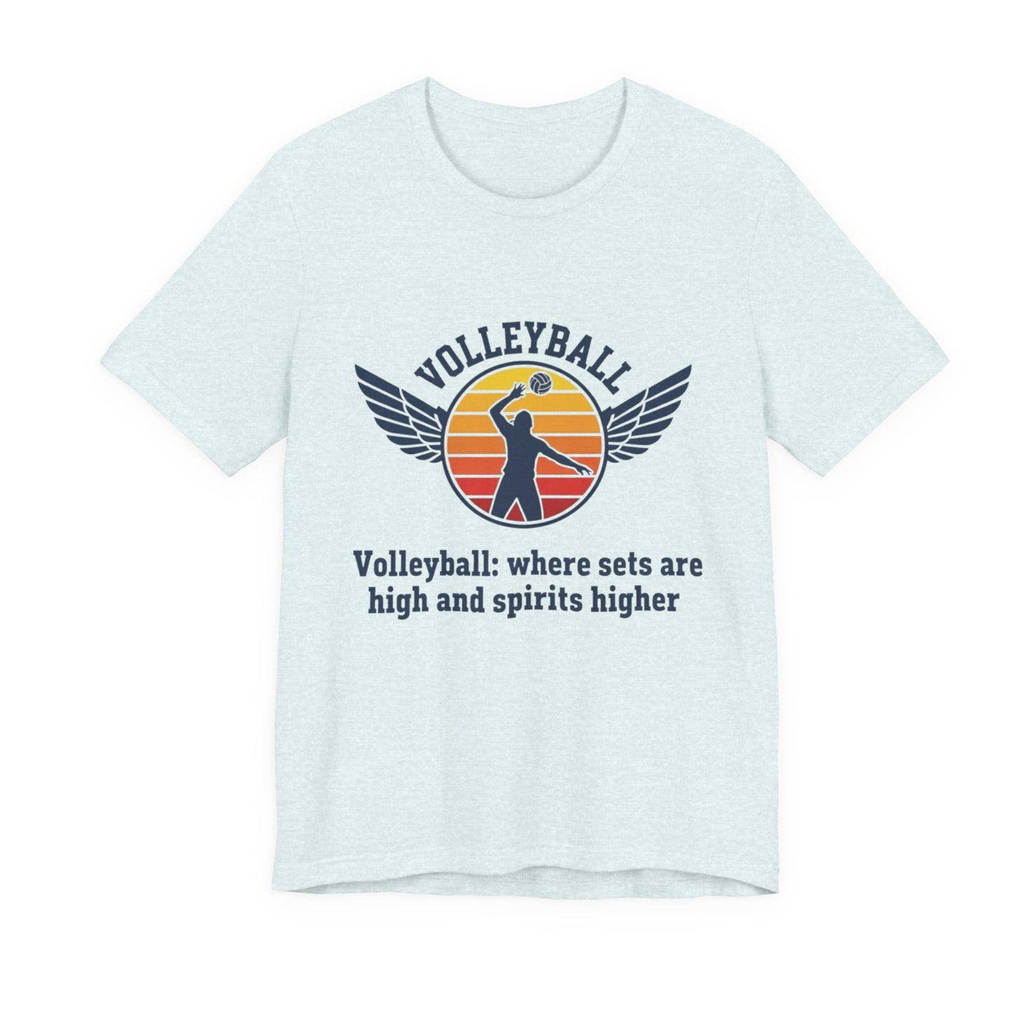 Setter themed volleyball t-shirt